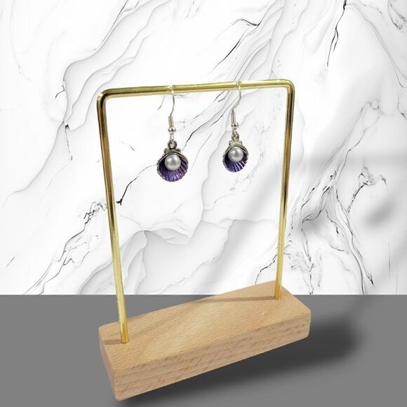 ✨️Peral Shell Earrings✨️(2-A034-A)-Jewelry for Women - Picture 4 of 6